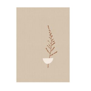 poster simplistische beige natuur wanddecoratie