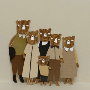 the bears Ted & Tone poster kinderkamer